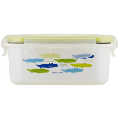 InnoBaby Keepin' Fresh Stainless Bento - Save The Planet Alligator (Green)