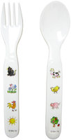 Baby Cie Fork & Spoon - Farm - Blue - 1 ct.