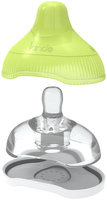 Kiinde Twist Active-Latch Nipple with Case (Fast Flow) - 2-pack