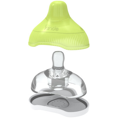 Kiinde Twist Active-Latch Nipple with Case (Fast Flow) - 2-pack