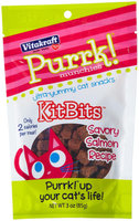 VitaKraft Purrk Munchies KitBits Cat Treats - Savory Salmon Recipe: 3