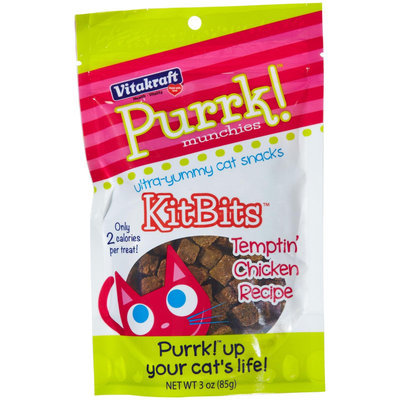 VitaKraft Purrk Munchies KitBits Cat Treats - Temptin' Chicken Recipe