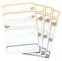Whoozems Write n' Seal Baby Bottle Name Labels - 18 ct