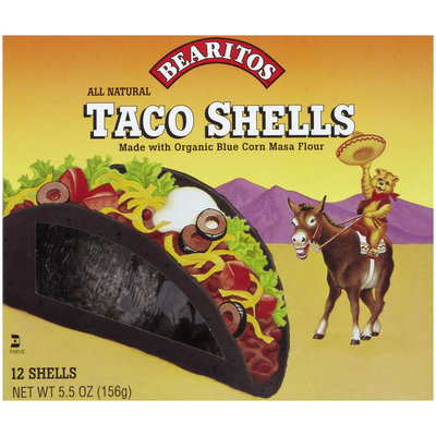 BEARITOS Little Bear Taco Shells, 5.5 oz