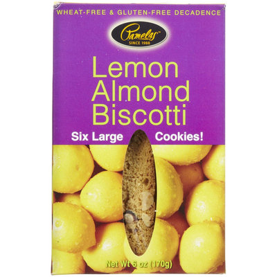 Pamela's Products Lemon Almond Biscotti, 6 oz