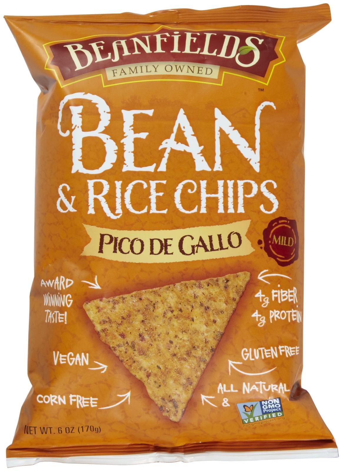 Beanfields Bean & Rice Chips - Pico De Gallo