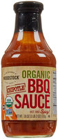 Woodstock Farms Organic BBQ Sauce Chipotle 18 oz
