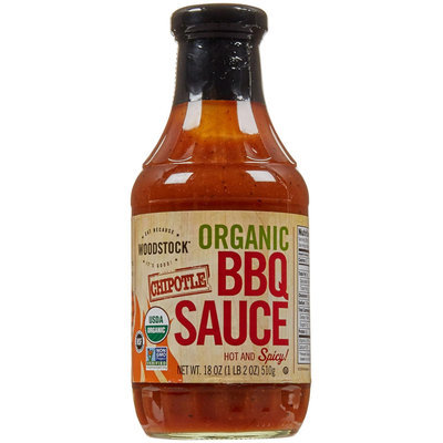 Woodstock Farms Organic BBQ Sauce Chipotle 18 oz