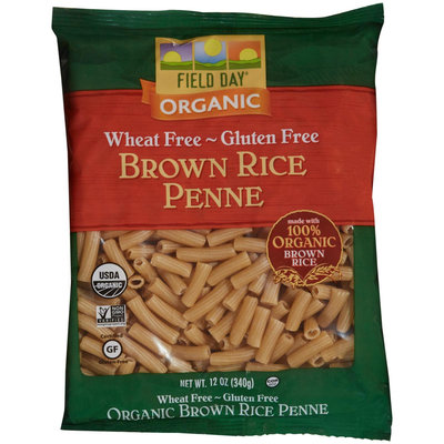 Field Day Organic Brown Rice Pasta Penne Gluten Free - 12 oz