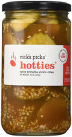 Rick's Picks Hotties Pickle Chips Spicy Sriracha 24 oz