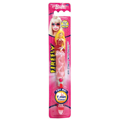 Firefly Barbie Flashing Sculpted Toothbrush - 42mm - 1 ct.