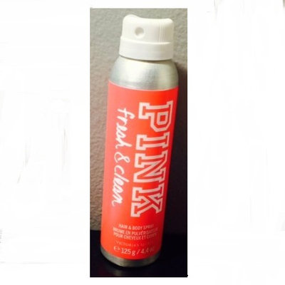 Victoria's Secret Pink Fresh And Clean Hair And Body Spray