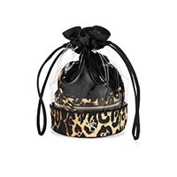 Victoria's Secret Leopard Cosmetics Bag Trio