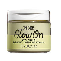 Victoria's Secret Pink Glow On With Citrus Clay Face And Body Mask