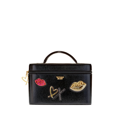 Victoria's Secret Runway Patch Vanity Cosmetic Case
