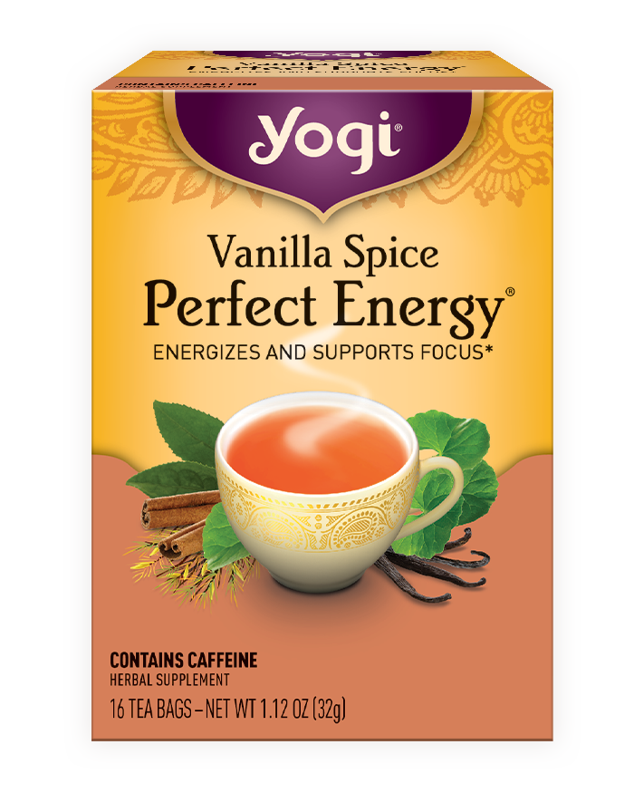 Yogi Tea Vanilla Spice Perfect Energy