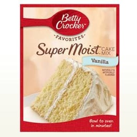 Betty Crocker™ Super Moist™ Favorites Vanilla Cake Mix