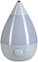 Crane - 1-gal. Ultrasonic Drop-shape Humidifier - Gray