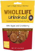 Whole Life Pet Products Whole Life Unbaked Dog Treats Apple & Cranberry