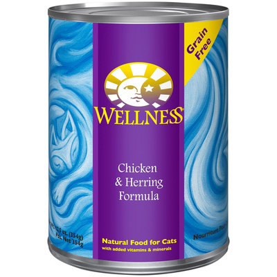 Old Mother Hubbard Wellness Chicken & Herring Formula Canned Cat Food (12/12.5-oz cans)