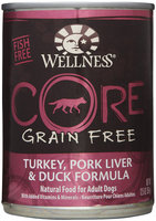 Wellness CORE Turkey/Pork Liver/Duck Can Dog Food