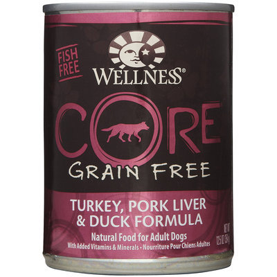 Wellness CORE Turkey/Pork Liver/Duck Can Dog Food