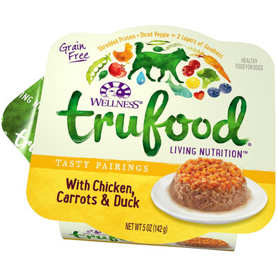 Wellness TruFood Tasty Pairings Natural Grain Free Wet Dog Food - Chicken, Carrots and Duck Recipe