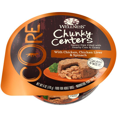 Wellness CORE Chunky Centers - Chicken, Chicken Liver & Spinach