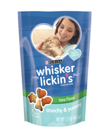 Whisker Lickin′s® Crunchy & Yummy Tuna Cat Treats