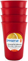 Preserve Everyday Cup, 16oz 4pk, Pepper Red