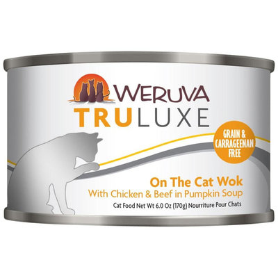 Weruva Truluxe On The Cat Wok 6 oz Case 24 Canned Cat Food
