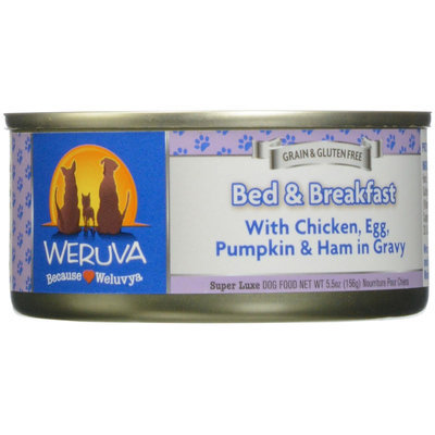 Weruva International WU00442 Dog Bed And Breakfast 24 - 5.5 Oz.