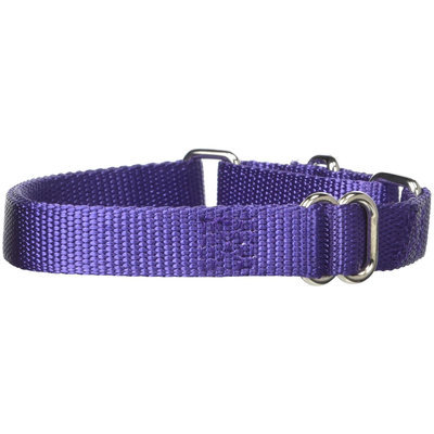 Petedge ZA1524 18 94 GG Nylon Martingale Cllr 18-26 In Ultra Violet