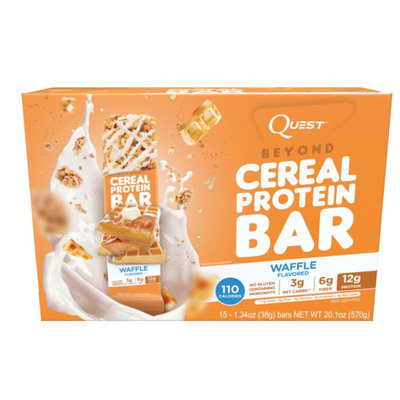 QUEST NUTRITION Cereal Protein Bar Waffle Flavor