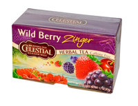 Celestial Seasonings® Wild Berry Zinger Herbal Tea Caffeine Free