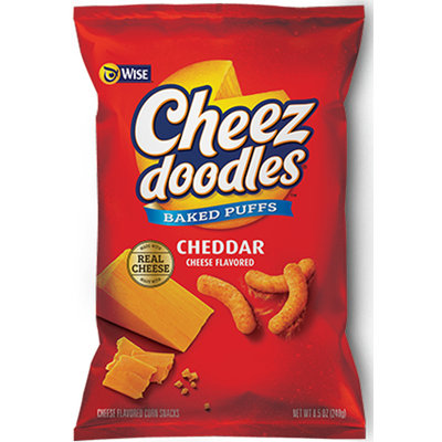 Wise Cheez Doodles Puffed Baked Cheese Corn Snacks