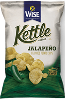 Wise Kettle Cooked Jalapeno Flavored Potato Chips