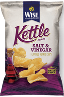 Wise Kettle Cooked Salt & Vinegar Flavored Potato Chips