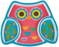Stephen Joseph Melamine Tray - Owl - 1 ct.