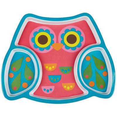 Stephen Joseph Melamine Tray - Owl - 1 ct.