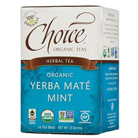 Choice Organic Teas Yerba Maté Mint Herbal Tea