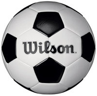 Wilson Traditional Soccer Ball, White/Black - Size 3