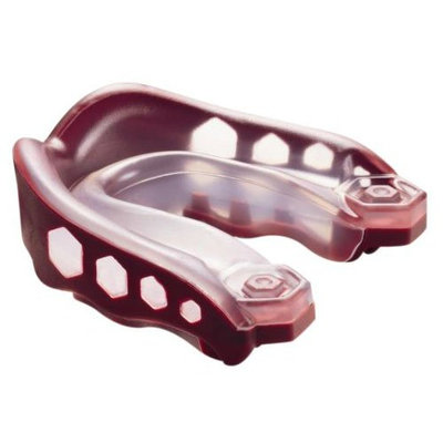Shock Doctor Gel Max Strapless Mouthguard-Maroon Youth