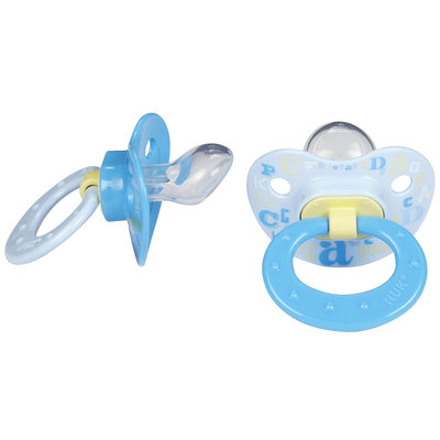 Nuk Silicone Core Pacifier - Size 2 - 2 Pk - 1 ct.