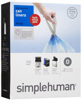 simplehuman Trash Can Liner D (50 Count)