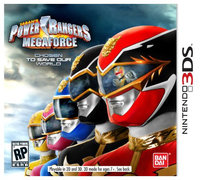 mco Video Games Namco Bandai Games 70046 Power Rangers Megaforce 3ds