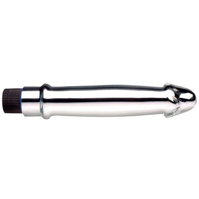 Don Wand Tickle Glass Smooth Pleasure Wand, Silver