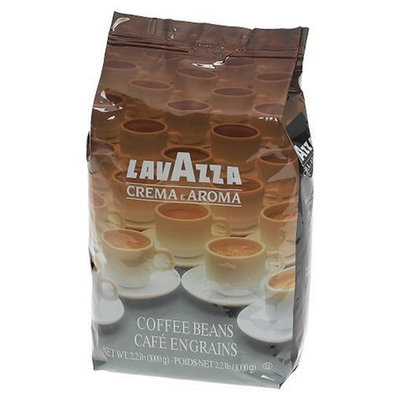 Lavazza Crema e Aroma Coffee Beans, 2.2 lbs Bag