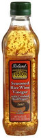 Roland Seasoned Rice Wine Vinegar w/ Crushed Red Pepper, 16.9 oz Jars, 6 pk