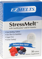 EZ Melts StressMelt, Natural Berry Flavor, 30 ct